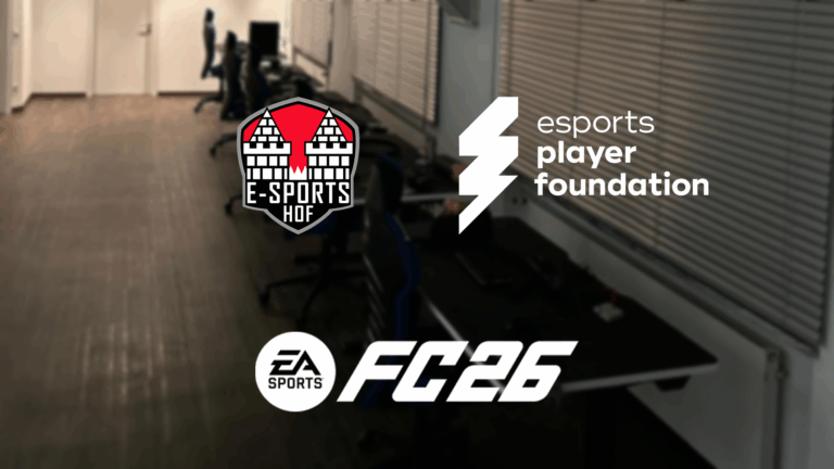 EA FC 2026 Turnier mit der esports player foundation und dem E-Sports Hof